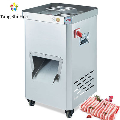Machine électrique verticale de trancheuse de viande d'acier inoxydable de découpeuse de la viande 200KG/H