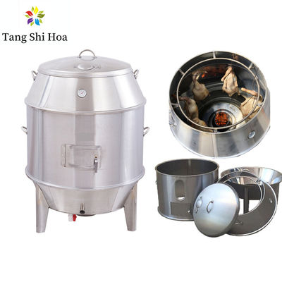 Rôti Duck Oven Chicken Roasting Machine d'acier inoxydable 500 degrés de température